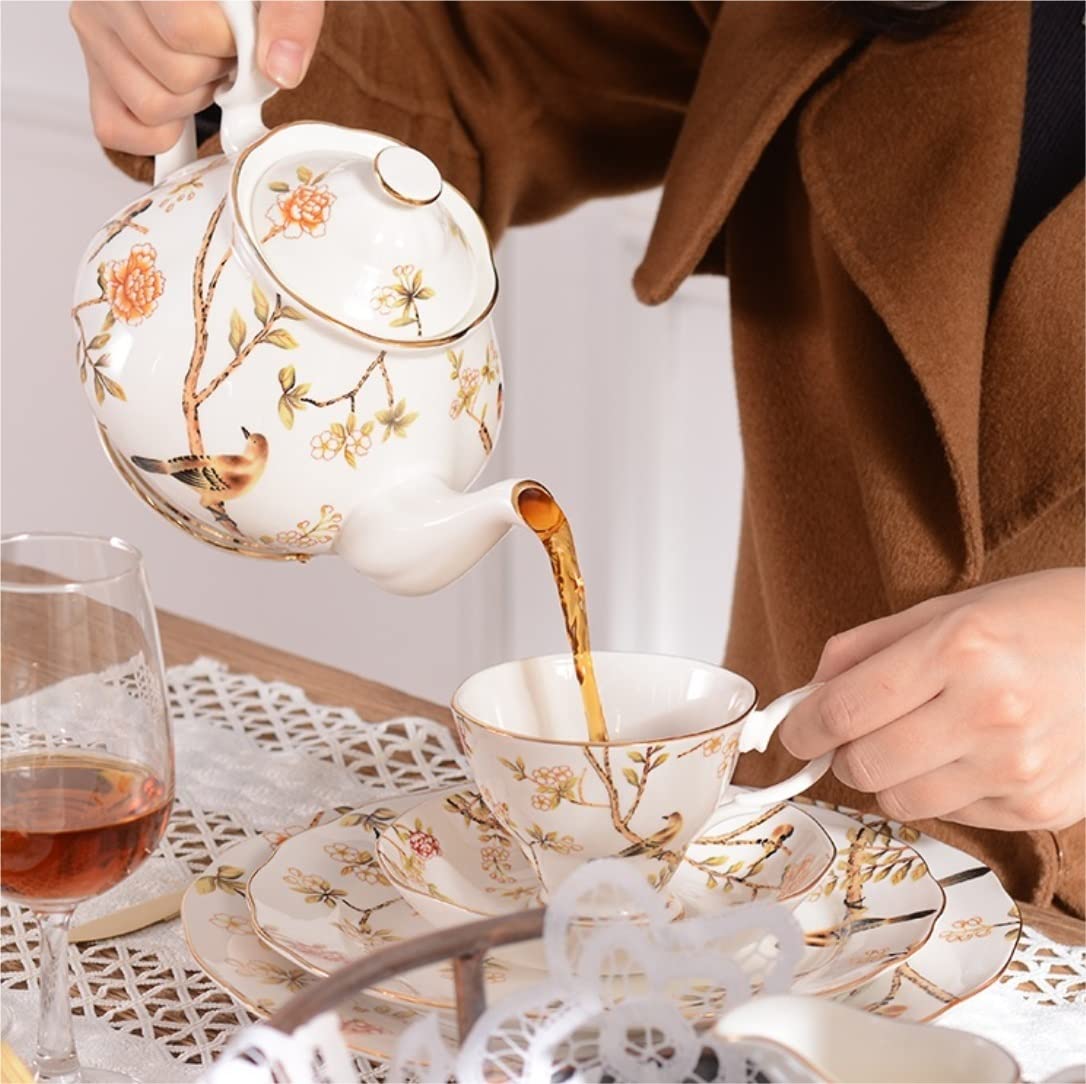 Amazon｜ティーセット セット 紅茶 20 ピース セラミック アイアン